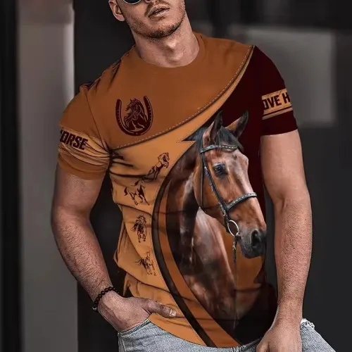 Love Horse Graphic T-Shirt