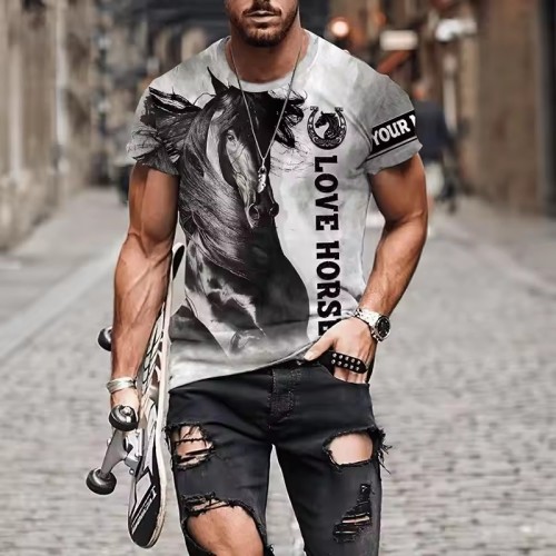 Love Horse Graphic T-Shirt