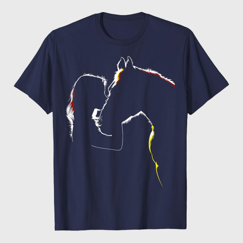 Horse Shirt for Ladies Horse Related Gifts T-Shirt