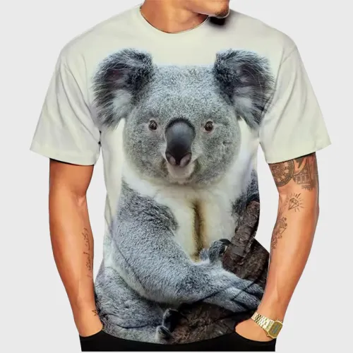 Cute Koala Graphic T-Shirt