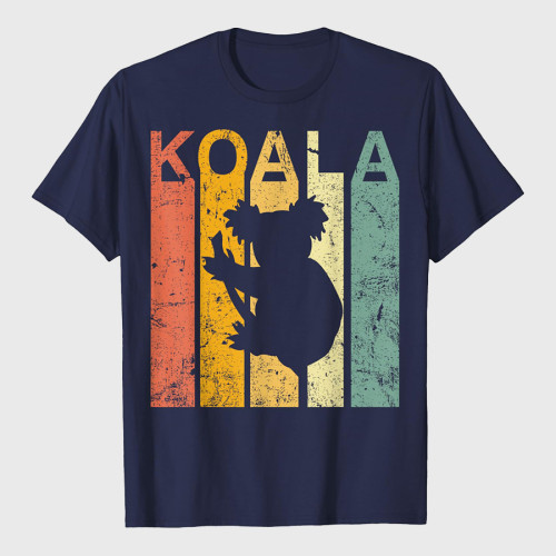 Retro Vintage Koala T-Shirt Cute Koala Bear T-Shirt