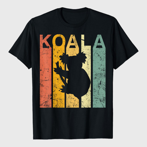 Retro Vintage Koala T-Shirt Cute Koala Bear T-Shirt