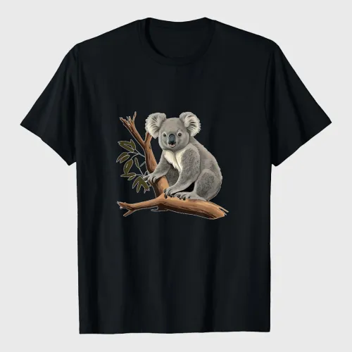 Funny Eating Koala Bear T-Shirt
