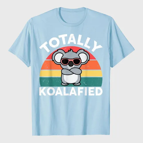 Cute Totally Koalafied Shirt Koala T-Shirt