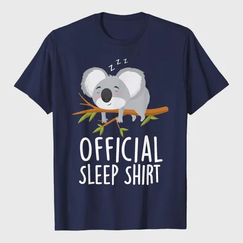 Official Sleep Shirt Pajamas Nightgown Koala Bear T-Shirt