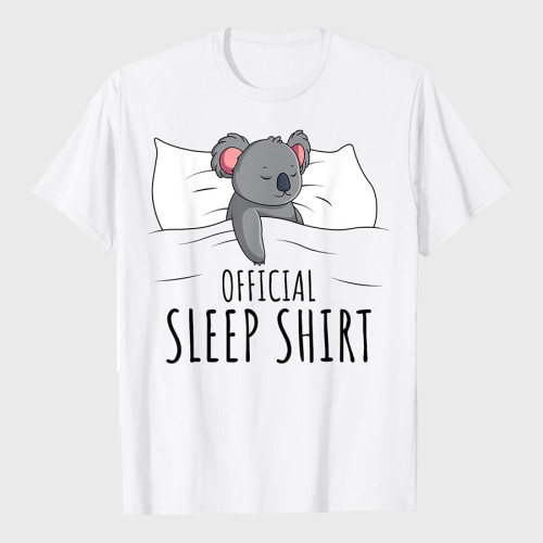 Official Napping Koala Pyjama Gift Idea Koala Lover T-Shirt