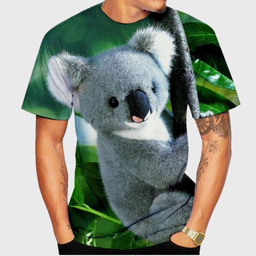 Wild Koala Printed T-Shirt