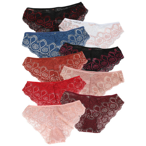 Woman Ladies Sexy Lace Design Knickers Briefs Panties Thongs Lingerie Underwear