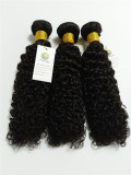 11A Human Hair Jerry Curl 1 Bundle 100% Unprocessed  Virgin Remy Hair Weave  Human Hair Extensions Natural Black Color Pango