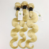 10A Human Hair Body Wave 1 Bundle Virgin Remy Hair Weave  Human Hair Extensions 613 Color Pango
