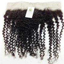 11A Kinky Curly13x4 Frontal Natural Color Pango