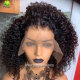 11A 13x4 deep curly wig 300g Natural color 14inch