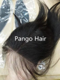 11A Straight Closure 4x4 Free Part Human Hair Closure Natural Black Color Pango