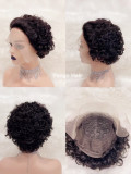 Short curly Wig 2 100% Brazilian Hair
