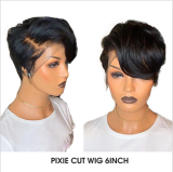 Pixie cut Wig 10 100% Brazilian Hair