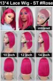 11A 13x4 Wig 26 100% Brazilian Virgin Hair colorful