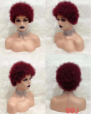 Afro curly wig 34 6inch and 8inch