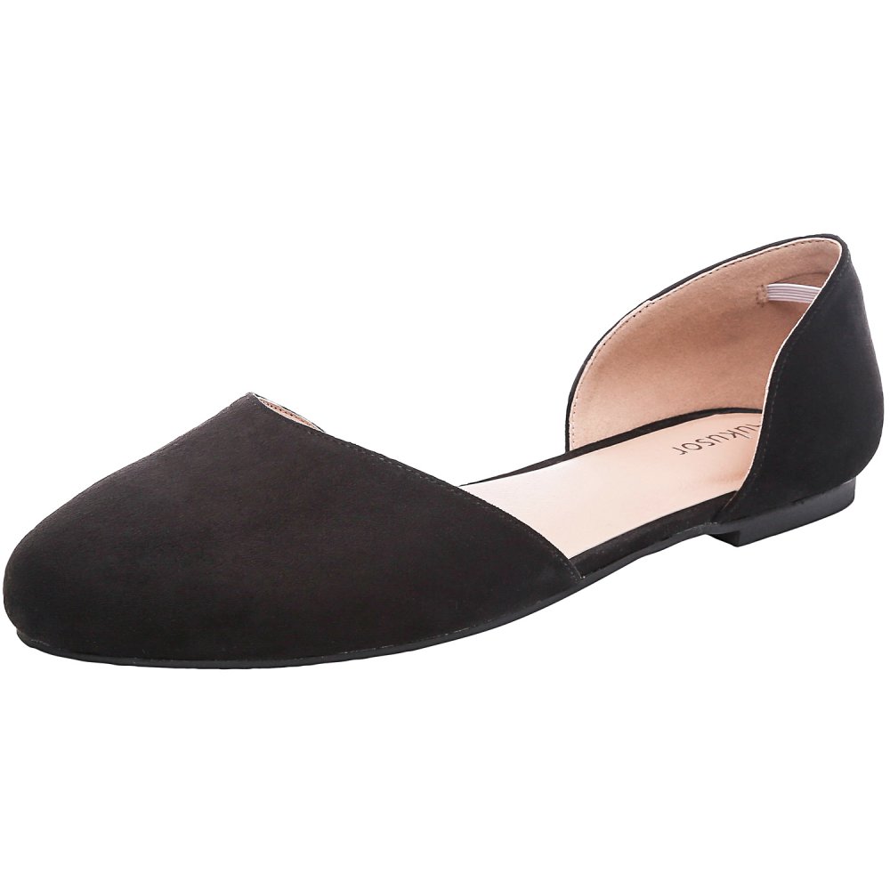 Us 29 99 Aukusor Women S Wide Width Ballet Flat Comfortable