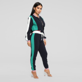 Fashion stitching casual sports suit ORY-5048