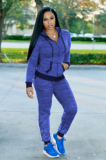 Long-sleeved two-piece sport suit SM-3381