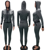 Long-sleeved two-piece sport suit SM-3381