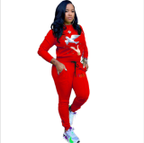 The new casual embroidered track suit TK-6026