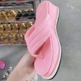 Large size flip flops women's shoes platform sandals