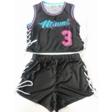 Two-piece printed sleeveless vest ball jersey