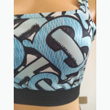 Sexy swimsuit Mini print 2-piece set XS