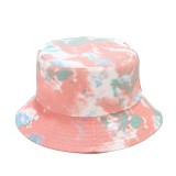 Tie dyed fisherman hat men's and women's fashion trend double-sided basin hats