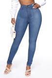 Fall/winter women's skinny high stretch jeans pencil pants