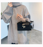 2021 autumn and winter popular bags female bags net celebrity fashion handbags shoulder messenger bag wild Kelly bag