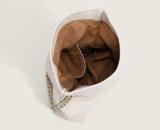 2021 autumn and winter personality all-match geometric soft leather female bag shoulder diagonal armpit bag envelope bag