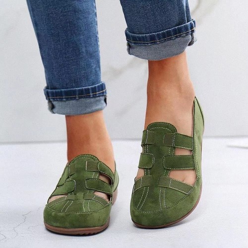 New flat bottom large elastic thread flat bottom cool single shoes women's shoes in autumn 2021