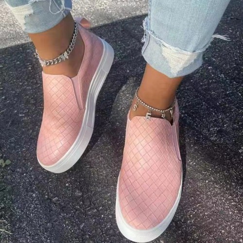 2021 autumn round head muffin shoes leather flat sole overshoes women's shoes