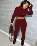 Fashion casual sweater two-piece suit