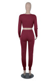 Autumn sexy slim long sleeve two-piece suit