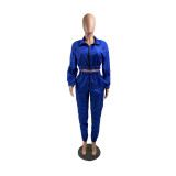 Fashion leisure sports two-piece suit