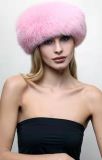 2021 fox fur round hat winter foreign trade hat