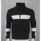 2021 autumn / winter men's suit leisure sports suit stitched sweater sportswear suit group suit running breathable