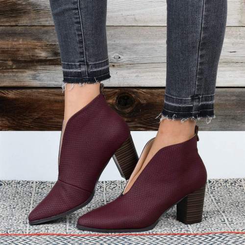 Autumn ethnic style retro square toe casual large size single shoes mid-heel trend soft-soled shoes thick heel
