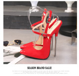 Plus size sexy high heels for fashion nightclubs