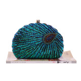 Heavy craft beaded embroidered bag sequin dinner bag