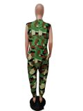 camouflage Casual Loose Jumpsuit