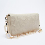 2022 Spring Beaded Chain Small Square Bag