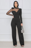 2022 spring casual straight jumpsuit