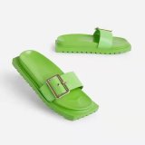 2022 spring plus size 36-43 casual square head thick bottom beach slippers
