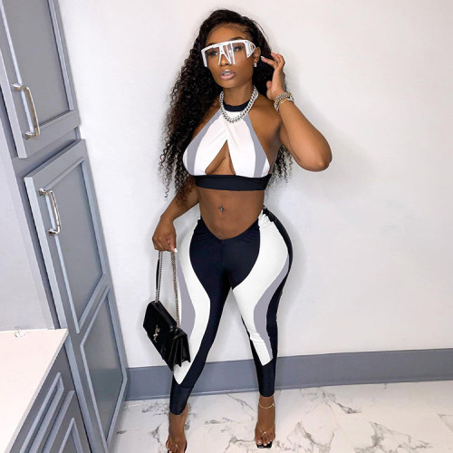 Spring/Summer Leisure Sexy Sports Two Piece Set
