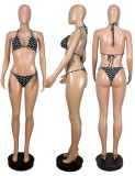 2022 bikini swimsuit split three-piece set