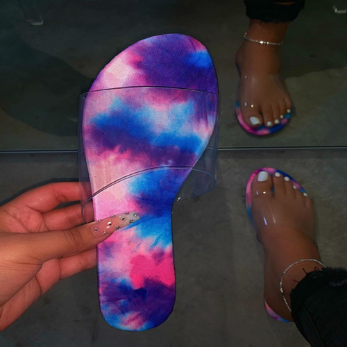 summer flat slippers